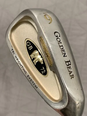 Usado en Excelente Condición Golden Bear 72 6 Hierro GB-72 Medio-Firme Flex Varilla de Grafito Derecha 38"" Foto 1 de 4