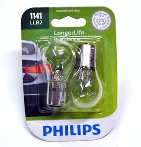 Philips LongerLife 1141 18.43W Two Bulbs Rear Turn Signal Light Replace Upgrade - Picture 1 of 7