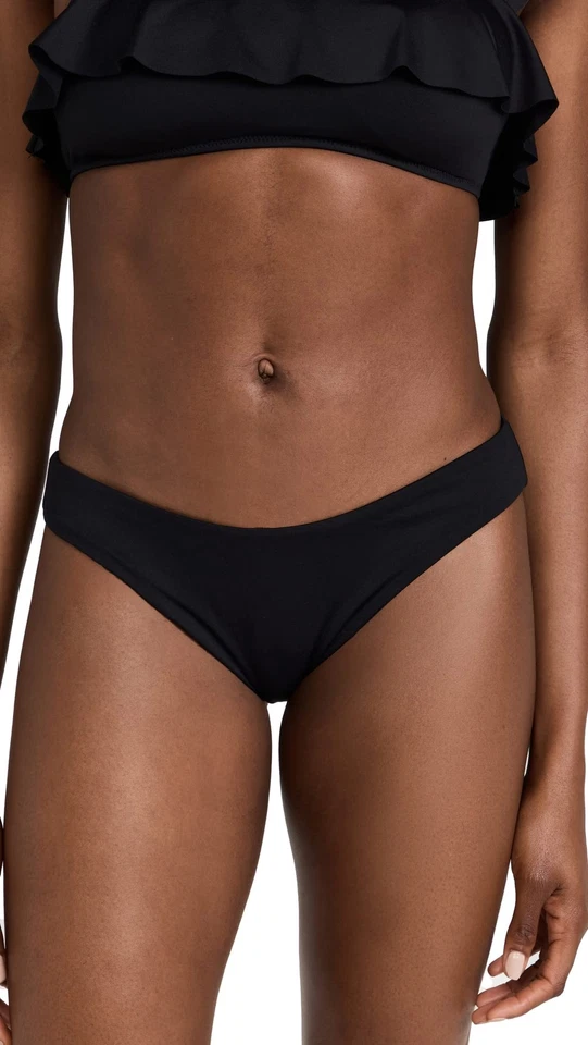 Eberjey 285397 Women Solid Annia Waist Soft Bikini Bottoms Size LG