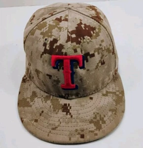 Texas Rangers New Era 2013 Memorial Day Digital Camo 59 Fifty Mütze Größe 6 7/8 - Bild 1 von 2