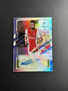 2020-21 Topps Chrome UCL UEFA Naci Unuvar Chrome Auto #CA-NU rifrattore automatico - Foto 1 di 2