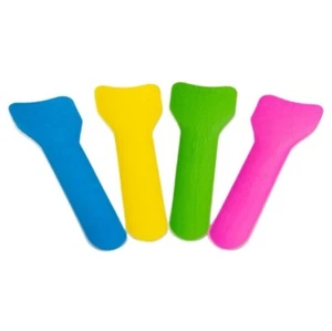 600x Wooden Gelato Spoon Mixed Colours riendly Cutlery Biodegradable - Picture 1 of 1