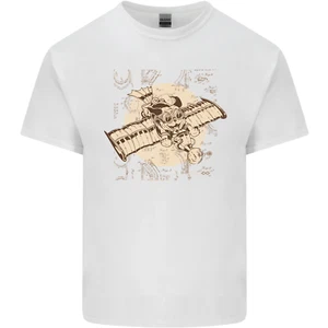 Flying Steampunk Dog Mens Cotton T-Shirt Tee Top - Picture 1 of 91
