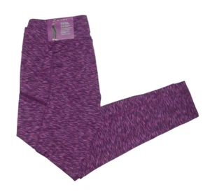Z by Zobha Mujer Leggings Pantalones Plus XXL Púrpura Jaspeado Activo Correr - Imagen 1 de 8