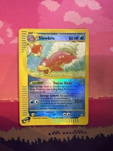 Pokemon Card Slowbro Aquapolis Reverse Holo Rare 33/147 Light Play - Picture 1 of 2