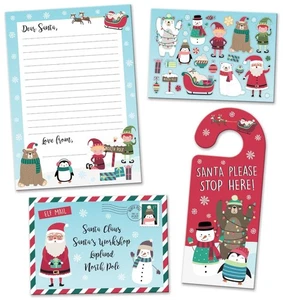 North Pole Christmas Letter to Santa Pack - Picture 1 of 3