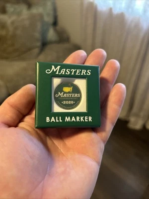 Marcador de pelota Masters Tournament 2025 Foto 1 de 3