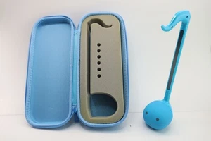 Otamatone Synthesizer Blue Electronic Musical Instrument Regular w/ Cover Case - Picture 1 of 22
