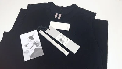 Camiseta básica masculina "forever" sem mangas Rick Owens XS PRETA - Imagem 1 de 4
