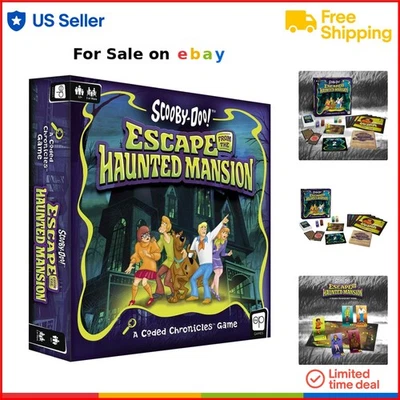 Escape Room Game for Kids & Adults Coded Chronicles Haunted Mansion Mystery - Image 1 of 4