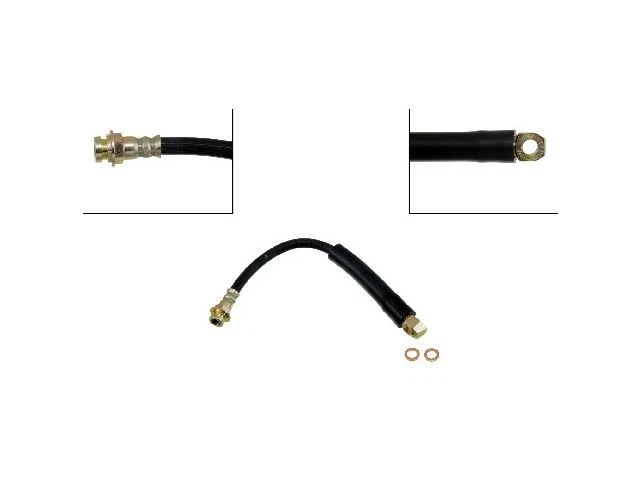 Brake Hose 53RVMM47 for Cadillac Fleetwood 1994 1990 1991 1992 1993 1995 1996 - Image 1 of 1