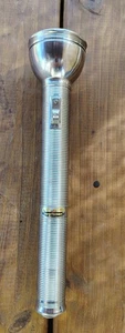 Vtg Ray-O-Vac 5 D-cell Sportsman Chrome Metal Flashlight  - Picture 1 of 8