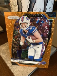 2024 Panini Prizm Dalton Kincaid #30 Disco Orange Buffalo Bills - Picture 1 of 9