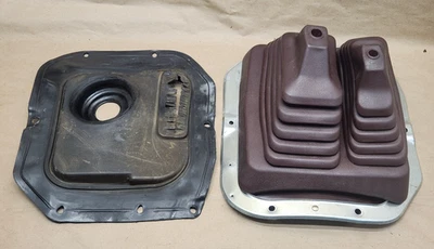 1986 - 1995 Nissan Pathfinder D21 Pickup 4WD 4x4 Shift Shifter Boot  Red Maroon - Image 1 of 4