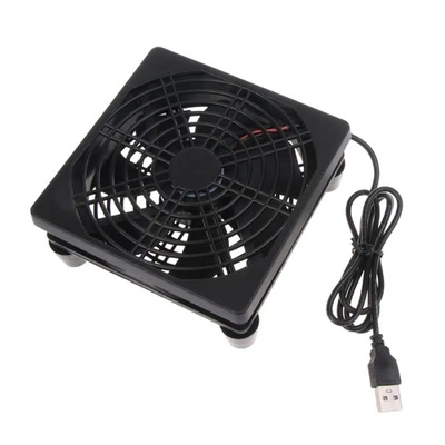 120mm 5V USB Powered PC Router Fans High Airflow Cooling Fan for Router Modem - Image 1 of 4