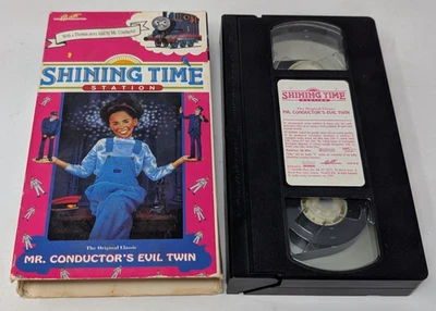 1994 Shining Time Station Volume 7 Mr. Conductor’s Evil Twin PBS VHS Videotape - Image 1 of 4