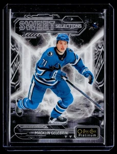 2024-25 O-Pee-Chee Platinum Sweet Selections Macklin Celebrini Sharks #SS-1 - Picture 1 of 3
