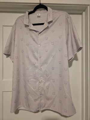 Pokemon Button Down Shirt Large Mew - Image 1 of 4