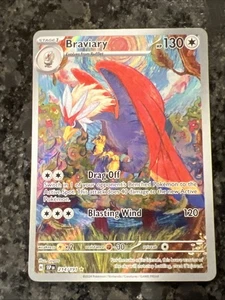 2024 Pokemon SV Surging Sparks SSP EN Braviary #214/191 - Imagen 1 de 2