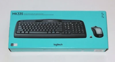 Logitech MK335 Quiet Wireless Keyboard & Mouse Combo — NEW — FREE Shipping - Image 1 of 4