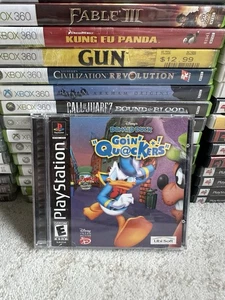 Donald Duck: Goin' Quackers (Sony PlayStation 1) PS1 Complete CIB - Picture 1 of 3