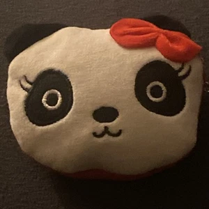 Cute Mini Plush Animal Panda Coin Purse /Change Pouch - Picture 1 of 2