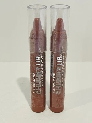 LA COLORS Chunky Lip Retractable Pencil, CCL594 Warm Caramel - 2 Each - Image 1 of 4
