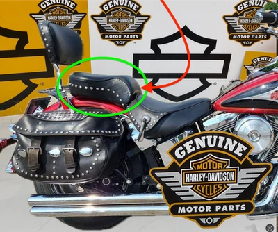 Asiento Pillion Softail Springer Fatboy Heritage original 84-06 Harley OEM Foto 1 de 4