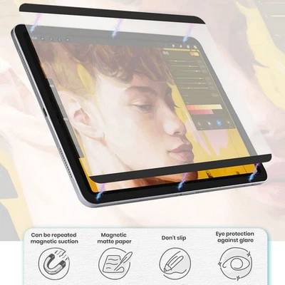 For iPad Air 1 2 3 4 5th Gen mini 4 5 6th Gen Like Paper Matte Screen Protector - Image 1 of 4