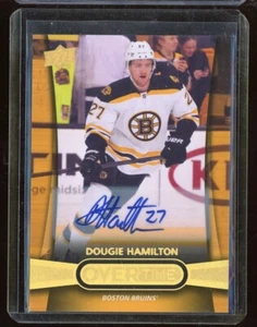 2013-14 Upper Deck Overtime Autographs #13 Dougie Hamilton - Picture 1 of 1