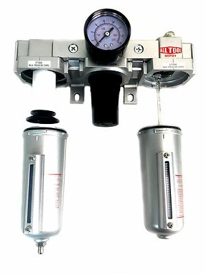 1/2" Heavy Duty FRL air control unit w/ Manual Drain C704N - Image 1 of 4