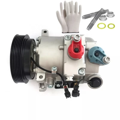 AC Compressor For Volvo S60 S80 XC60 XC70 XC90 V70 Land Rover LR2 3.2L CO 11323C - Image 1 of 4