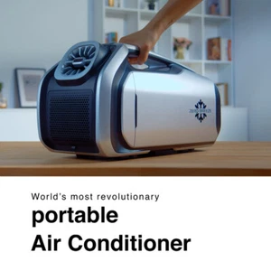 ZERO BREEZE MARK2 portable outdoor air conditioner with battery remote control - Picture 1 of 14