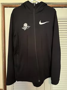 Nike Oregon Ducks Showtime Performance Full Zip Jacket Hood Gray Team Issued L - Picture 1 of 10