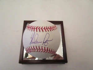 Nolan Ryan Signed Official Rawlings MLB Rangers Radtke Nolan Holo  - Picture 1 of 1
