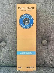 L'OCCITANE Dry Skin Hand Cream with 20% Shea Butter 150ml/5.1oz NIB - Picture 1 of 5