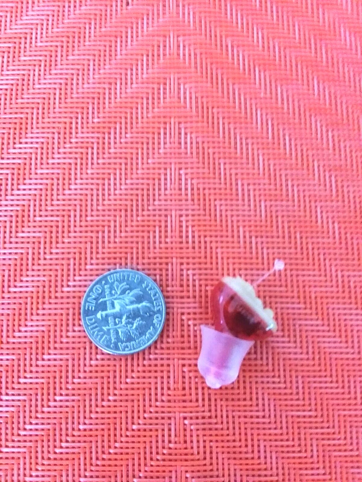 TINY IN THE CANAL C I C hearing amplifier`s  FIT RIGHT EAR USA - Image 1 of 3