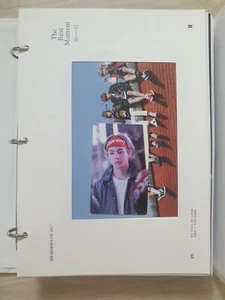 BTS MEMORIES OF 2017 DVD FULL SET V Photocard Kim Taehyung Bangtan Boys Official - Picture 1 of 11
