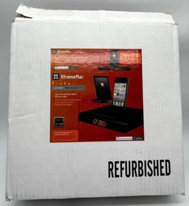 XtremeMac Luna Voyager II Dual Alarm /FM Clock/Radio Docking Station - Picture 1 of 6