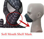 Spider-man Breathing Mouth Shell Mask Soft Non-Toxic Rubber Spiderman Half Mask