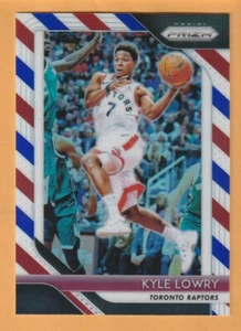 Kyle Lowry Toronto Raptors 2018-19 Prizm rojo blanco azul #33 Villanova 2S - Imagen 1 de 2