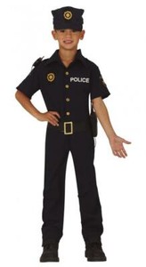 Costume poliziotta a costumi e travestimenti per carnevale e teatro per  bambini e ragazzi | Acquisti Online su eBay