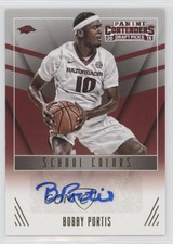 2015 Contenders Draft Picks School Colors Signatures Bobby Portis Rookie Auto RC