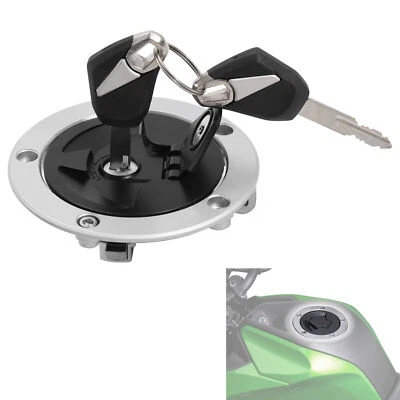 Juego de llaves de bloqueo de asiento con tapa de combustible interruptor de encendido apto para Kawasaki Z125 Pro 17-23 Foto 1 de 4