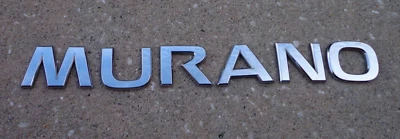 日产 Murano 徽章字母徽章贴花徽标后部原始设备制造商正品原厂 — 第 1/2 张图片