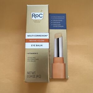 RoC Multi Correxion Revive and Glow Vitamin C Under Eye Balm 0.14oz (NIB)