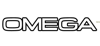 Opel Omega 3000 • Schriftzug • Emblem • Aufkleber • Folienschriftzug • Logo o16