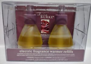 Claire Burke Blushing Rose Electric Fragrance Warmer Refills~NOS~HTF~0.8 Oz**