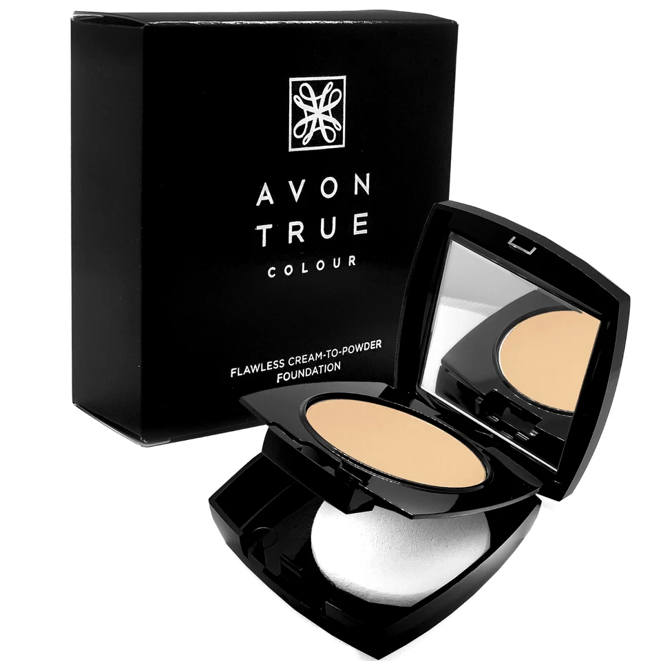 AVON TRUE FLAWLESS ULTRAMATT CREAM TO POWDER FOUNDATION MAPLE - Image 1 of 1