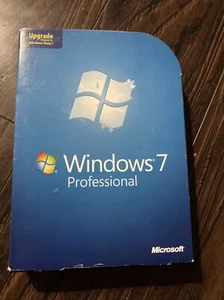 Microsoft Windows 7 Professional 32/64 Bit Upgrade Version for Windows - Picture 1 of 9